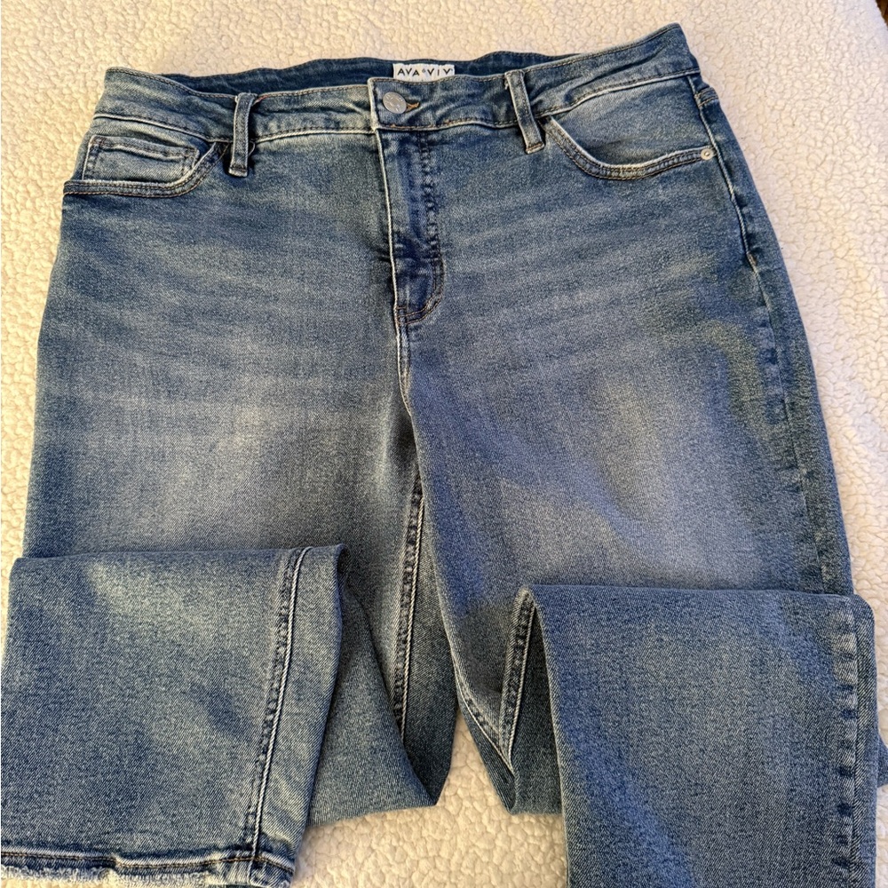 EUC PLUS SIZE 16W AVA VIV JEANS